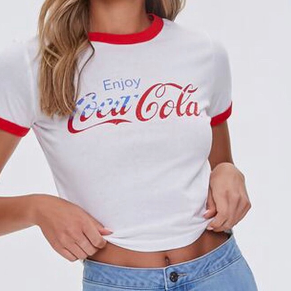 Coca Cola Ringer Tee